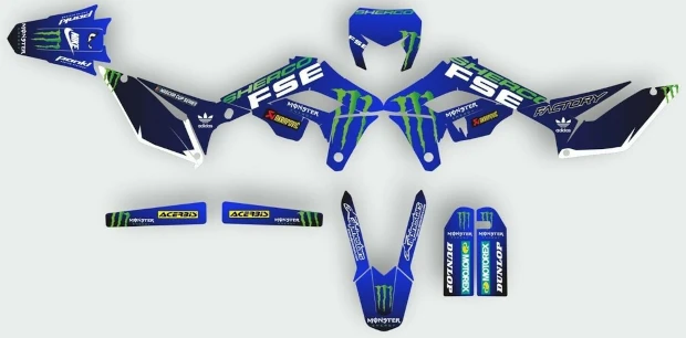 Kit adesivi Sherco SEF 1