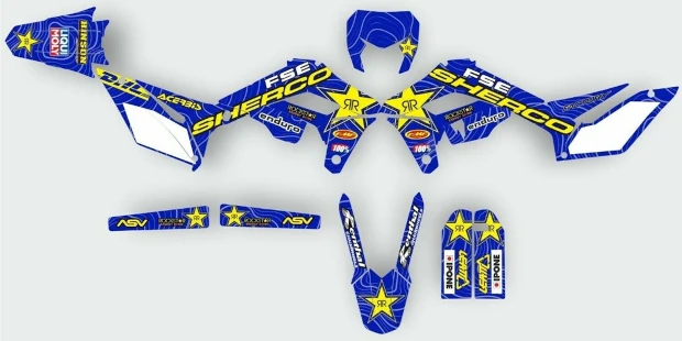 Kit adesivi Sherco SEF 2