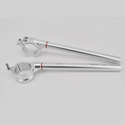 Coppia semimanubri racing argento | Melotti Racing
