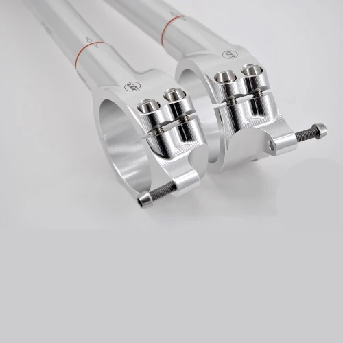 Coppia semimanubri racing argento | Melotti Racing
