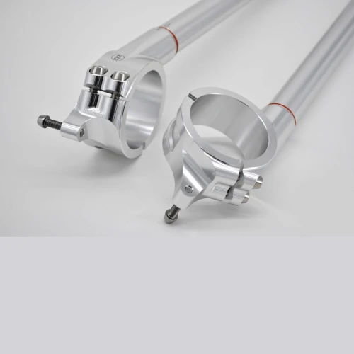 Coppia semimanubri racing argento | Melotti Racing