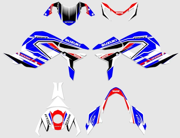 Kit adesivi Suzuki GSR750 1