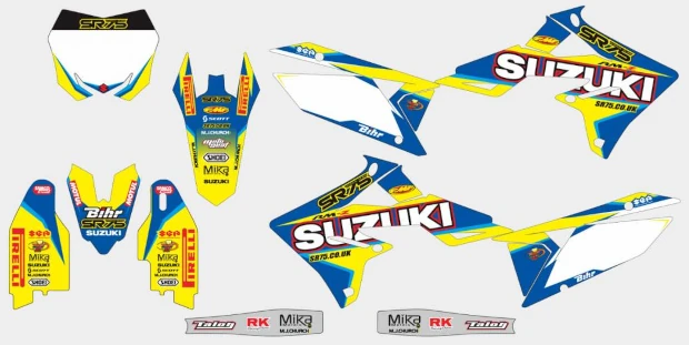 Kit adesivi Suzuki RM 1
