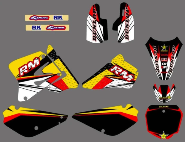Kit adesivi Suzuki RM 2