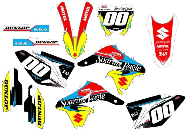Kit adesivi Suzuki RM 2