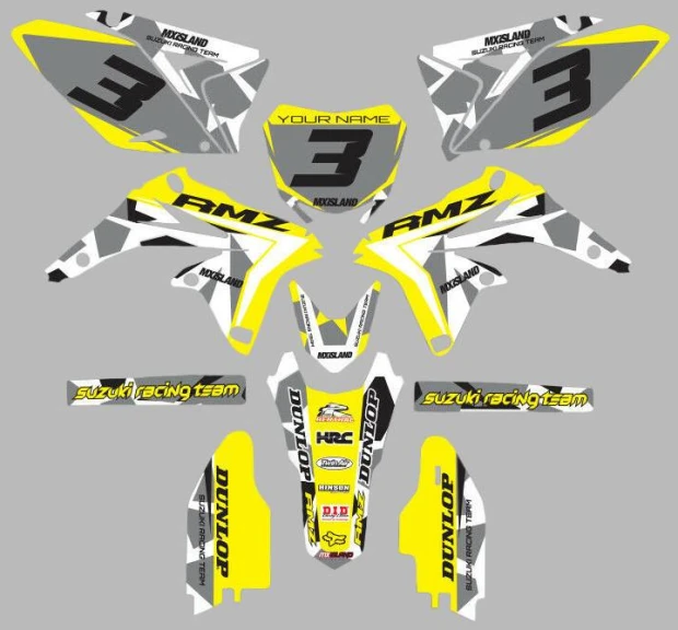 Kit adesivi Suzuki RM 2