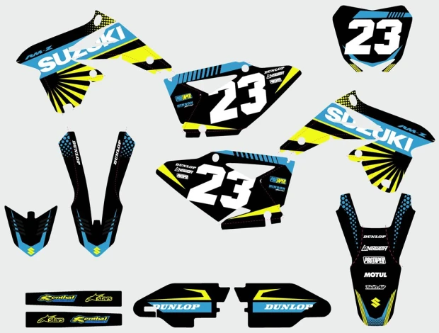 Kit adesivi Suzuki RM 2