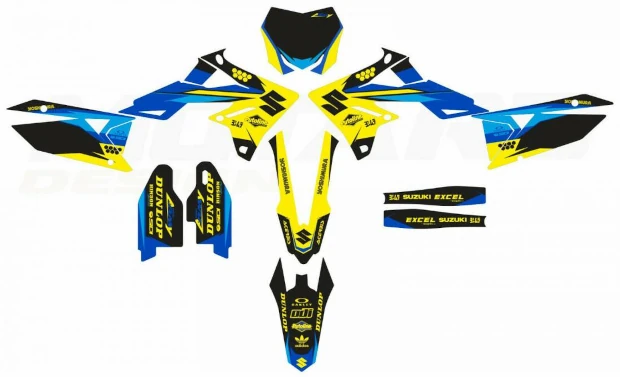Kit adesivi Suzuki RM 2
