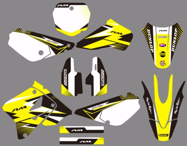 Kit adesivi Suzuki RM 3