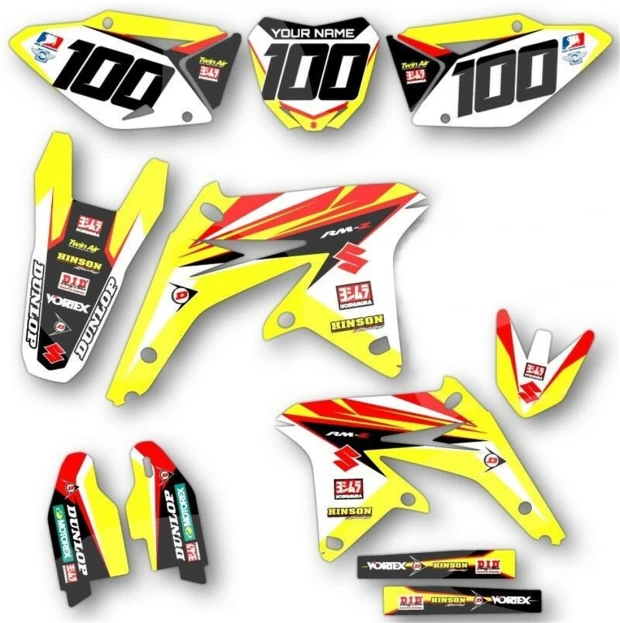 Kit adesivi Suzuki RM 4