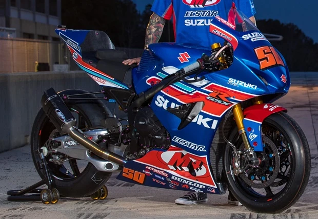 Kit adesivi replica Suzuki Ecstar MotoAmerica 2020 | corsa