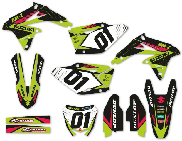 Kit adesivi Suzuki RM 6