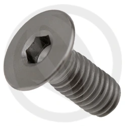 T005 screw - titanium grade 5 - M6 x 15 | Lightech