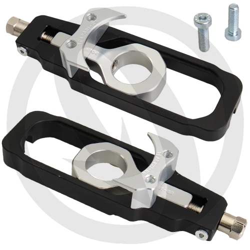 Couple of black chain adjusters | Lightech