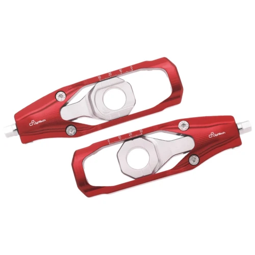 Couple of red chain adjusters | Lightech