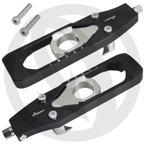 Couple of black chain adjusters | Lightech