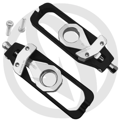 Couple of black chain adjusters | Lightech