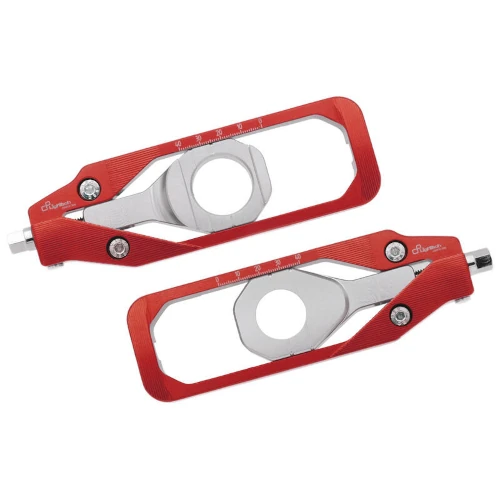 Couple of red chain adjusters | Lightech