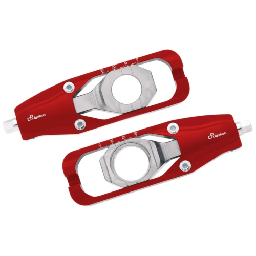 Couple of red chain adjusters | Lightech