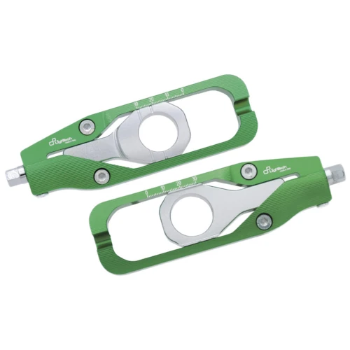 Couple of green chain adjusters | Lightech