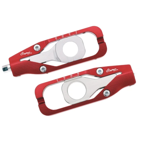 Couple of red chain adjusters | Lightech