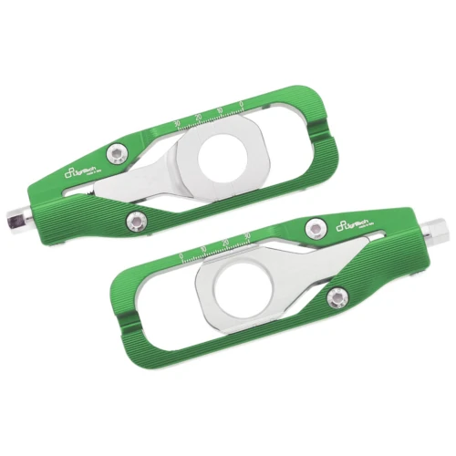 Couple of green chain adjusters | Lightech