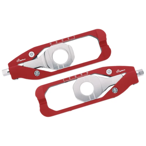 Couple of red chain adjusters | Lightech