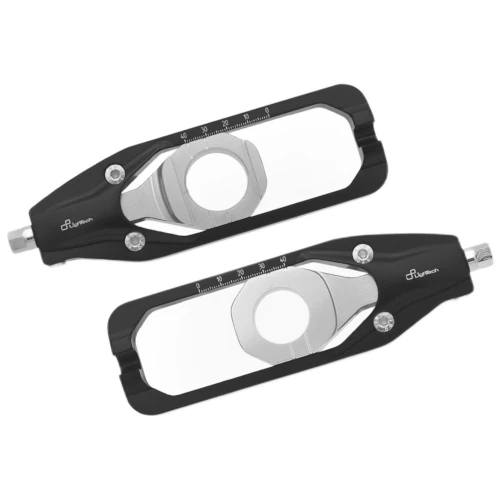 Couple of black chain adjusters | Lightech