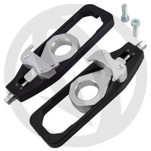 Couple of black chain adjusters | Lightech