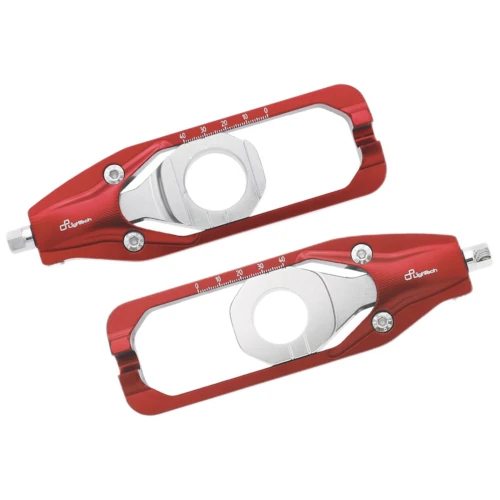 Couple of red chain adjusters | Lightech