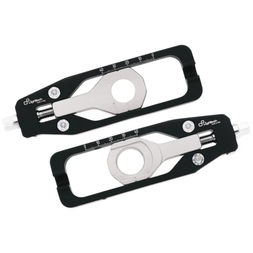 Couple of black chain adjusters | Lightech