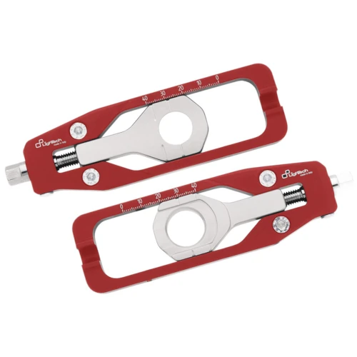 Couple of red chain adjusters | Lightech