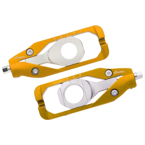 Couple of gold chain adjusters | Lightech