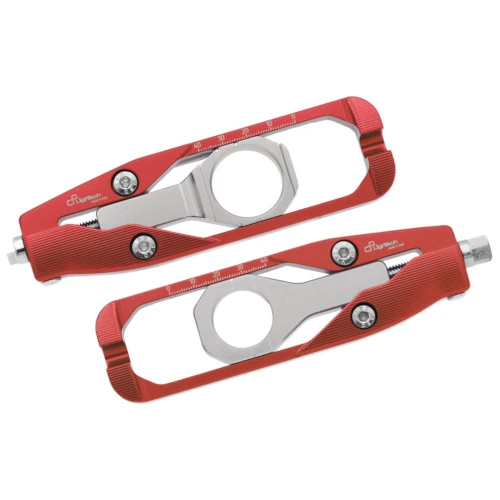 Couple of red chain adjusters | Lightech