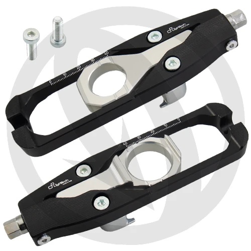 Couple of black chain adjusters | Lightech