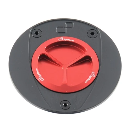 Spin locking gas tank cap TFN red | Lightech