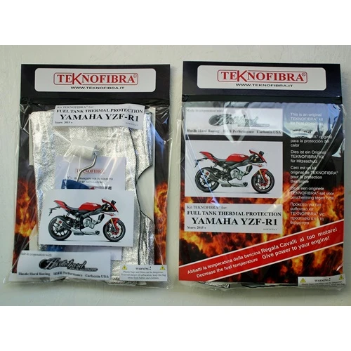 Protezione calore serbatoio carburante Yamaha R1 | Teknofibra