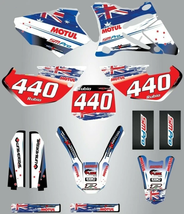 Kit adesivi TM MX 1