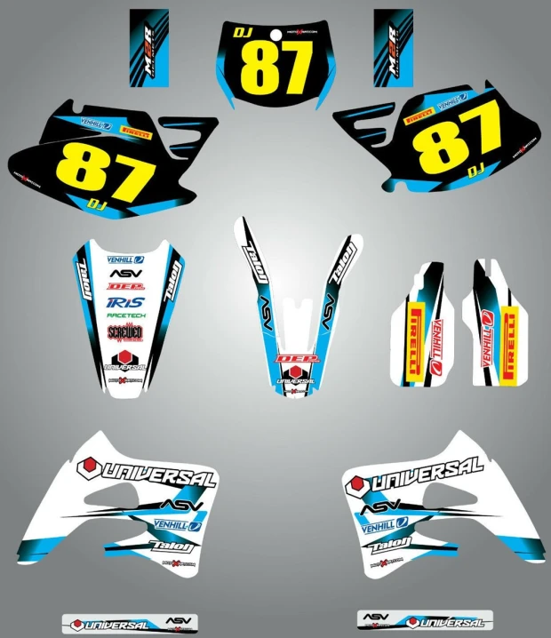 Kit adesivi TM MX 2
