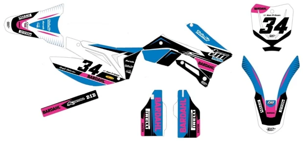 Kit adesivi TM MX 3