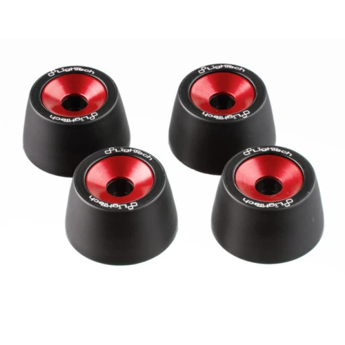 Red wheel axle sliders set | Lightech