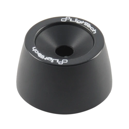 Couple of black black rear wheel axle crash protectors | Lightech