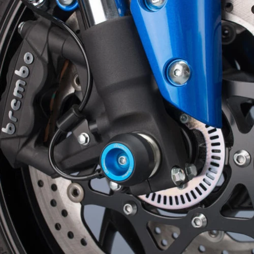 Kit tamponi protezione assi ruote nero cobalto | Lightech