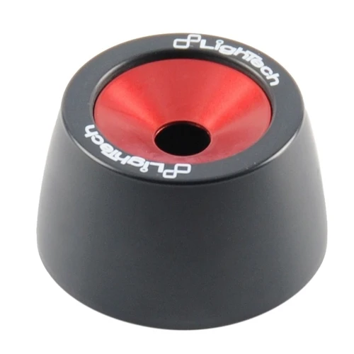 Kit of black red wheel axles crash protectors | Lightech