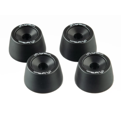 Kit tamponi protezione assi ruote nero | Lightech