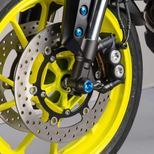 Kit tamponi protezione assi ruote nero cobalto | Lightech