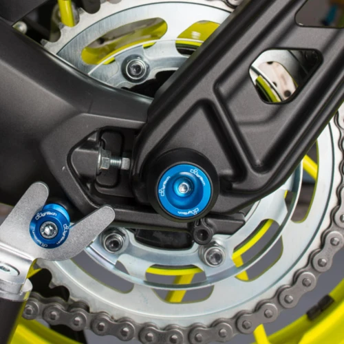 Kit tamponi protezione assi ruote nero cobalto | Lightech