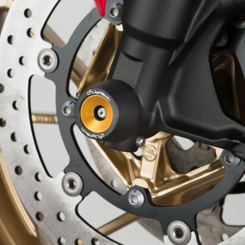 Kit protezioni perno ruota anteriore oro | Lightech