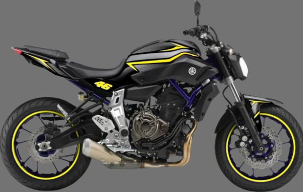 Kit adesivi Yamaha MT-07 10