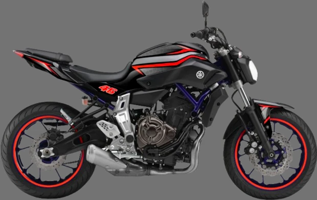 Kit adesivi Yamaha MT-07 11
